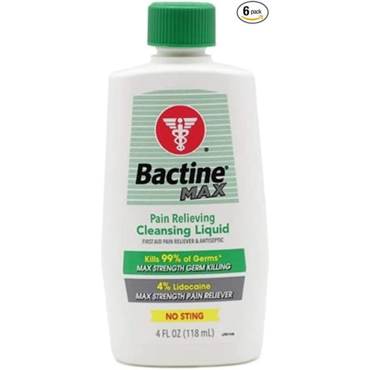 Bactine MAX Pain Relieving Cleansing Spray (12-Piece PDQ Display)