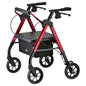 NOVA Star HD Petite Rollator Walker, Red (Model 4279RD)