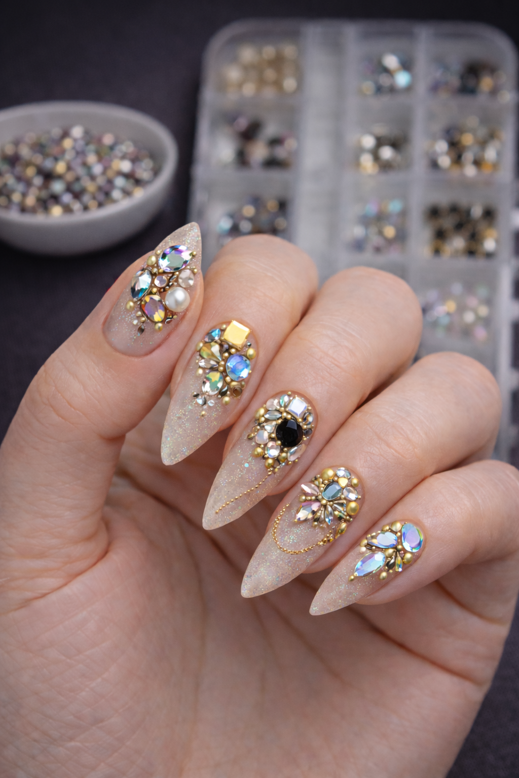 Queen - Rhinestones Mix Variety- #67
