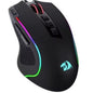 Redragon M612 Predator RGB Gaming Mouse 8000 DPI Wired Optical with 11 Programmable Buttons, White