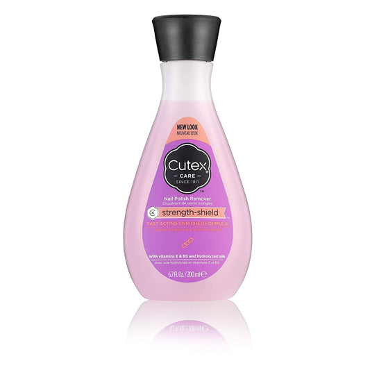 Cutex Strength Shield Nail Polish Remover Liquid  6.7 Oz