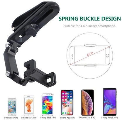 Good Quality New 1080° Multi-Function Sun Visor Universal 360 Degree Rotating Phone Holder Suitable for Any Scene Car Holder -Rotatable and Retractable