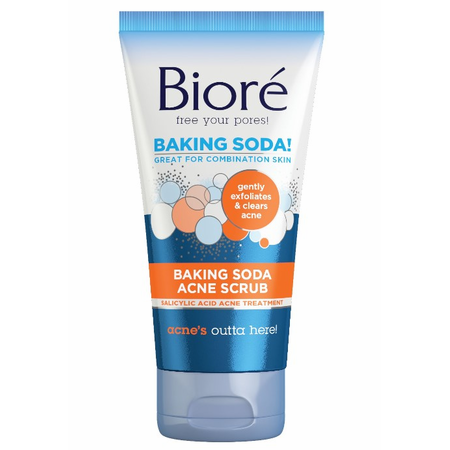 Biore Blue Agave Acne Scrub Salicylic Acid Acne Treatment 4.5 Oz