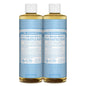 Dr. Bronner's Pure Castile Liquid Soap Baby Mild Unscented -- 16 Fl Oz