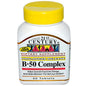 21st Century Prolonged Release Vitamin B-50 Complex Tablet 60ct