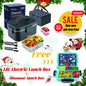 Electric Lunch Box Food Heater 80W，12V/24V/110V Self Heating Lunchboxfor Work/Car/Truck with Insulated Bag，1.5/1.8L,Dealsforyoudays