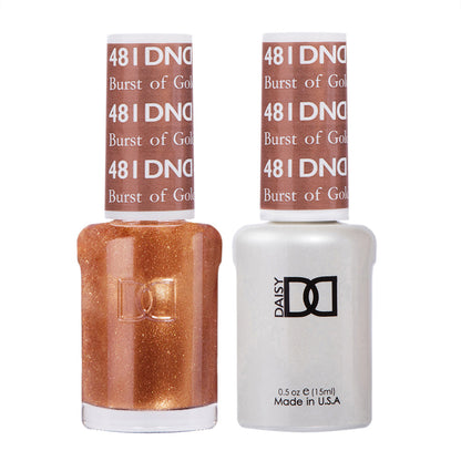 Burst of Gold #481 - DND Gel Duo