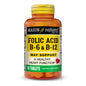 Mason Natural Folic Acid  B6 & B12 - 90Tablets