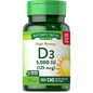 Nature's Truth Vitamin D3, High Potency, 125 Mcg, Quick Release Softgels