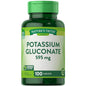 Nature's Truth Potassium Gluconate, 595 Mg, Caplets