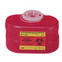 BD Sharps Collector 3.3 Qt Red #305488