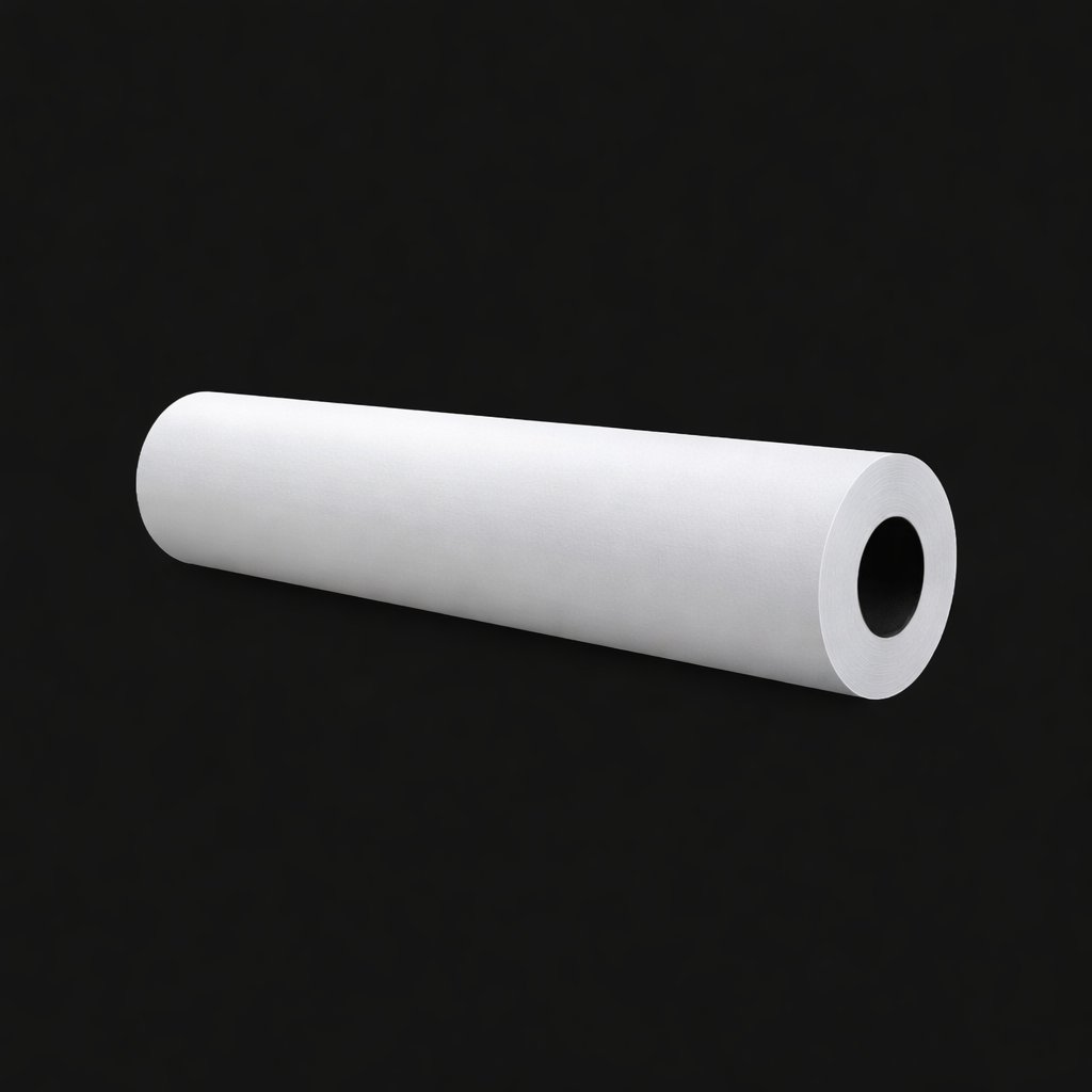 JMS - Table Paper Smooth - White  27”x 225’