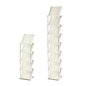 8 Tier Vertical Shoe Rack Narrow Free Standing Storage Organizer for Entryway Space-Saving Stackable Shoe Holder Corner Shoe Tower For Entryway Bedroo