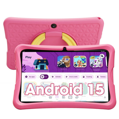 10.1 Inch Android 15 Kids Tablets 2025,6GB RAM + 64GB Rom,Parent Control Kids Education Children Tablet with Wifi,Kid-Proof Case,Blue