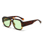 Retro Pilot Sunglasses for Men Women Double Bridge Aviation Square Sunglasses 70S Fashion Classic Sun Glasses Vintage Shades UV400 Protection