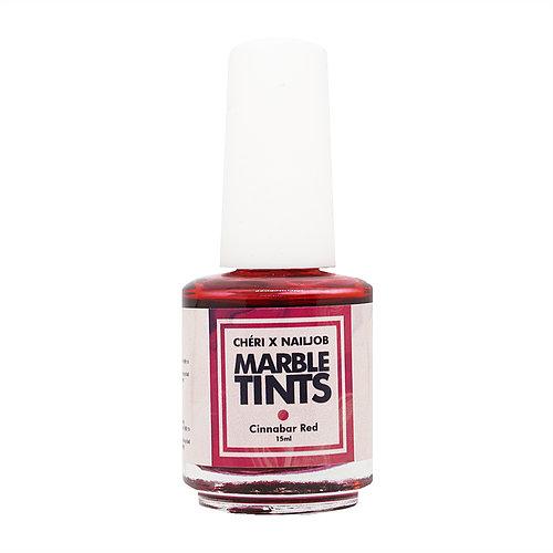 Cheri Marble Tints - Cinnabar Red