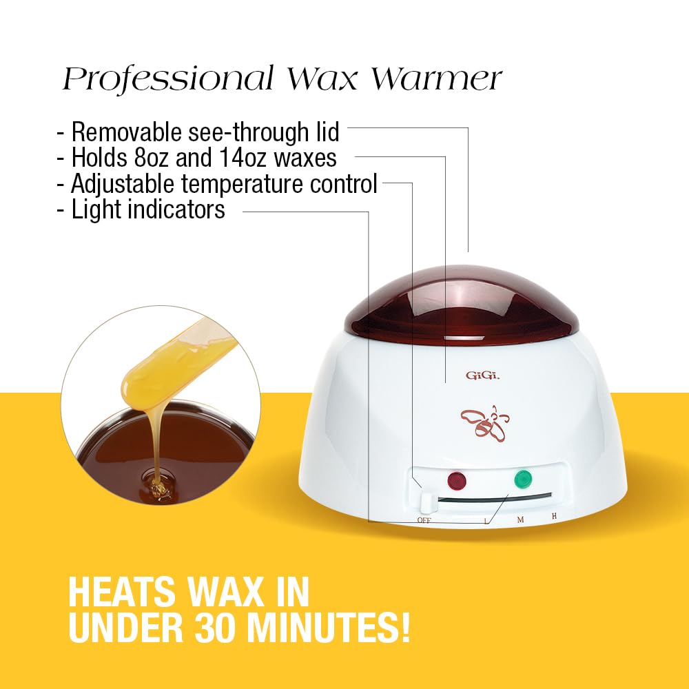 GiGi Professional Waxing Hair Removal Student Starter Kit + Honee Wax, 14 Ounces