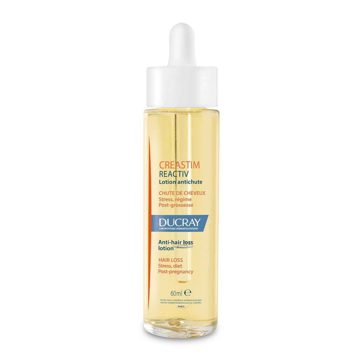 Ducray Hair Care Set - Anti-Hair Loss Treatment with Creastim Reactiv Lotion & Anaphase+ Shampoo