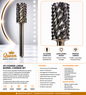 Carbide Bits 3X Coarse -Large Barrel