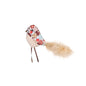 Flamingo Vinta Catnip Bird Toy with Feathers and Crinkle