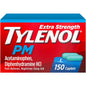 Tylenol PM Extra Strength, Nighttime Pain Reliever & Sleep Aid, 150 ct Caplets