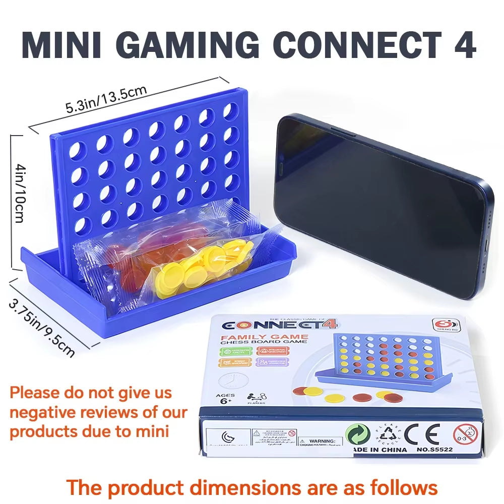 Four in a Row Bingo Chess Connect Classic Family Board Game Toys Fun Educational Toy for Kids Children Entertainment Board Games