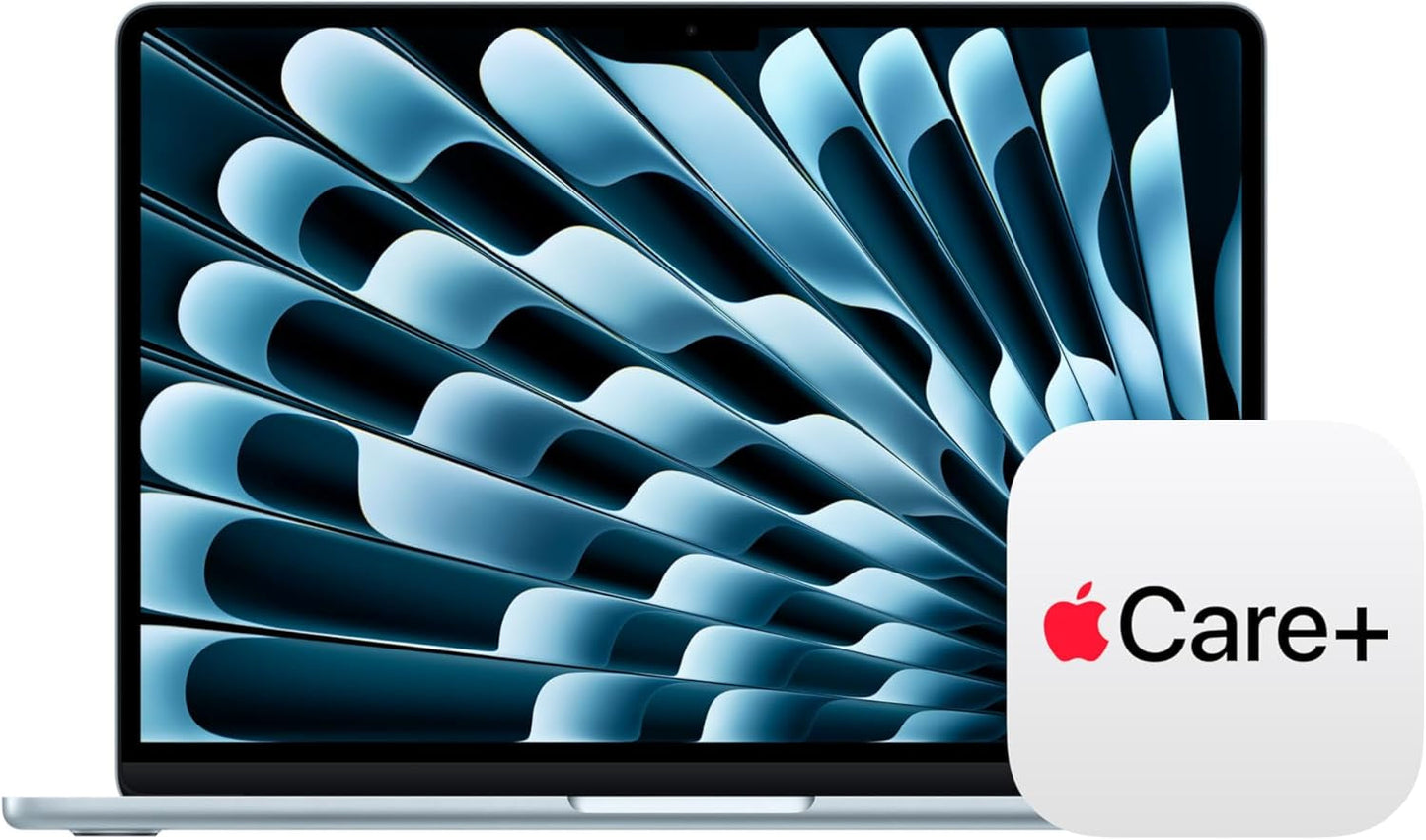 Apple 2026 Macbook Air 13-Inch Laptop with M5 Chip: Built for AI, 13.6-Inch Liquid Retina Display, 16GB Unified Memory, 512GB SSD, 12MP Center Stage Camera, Touch ID, Wi-Fi 7; Sky Blue