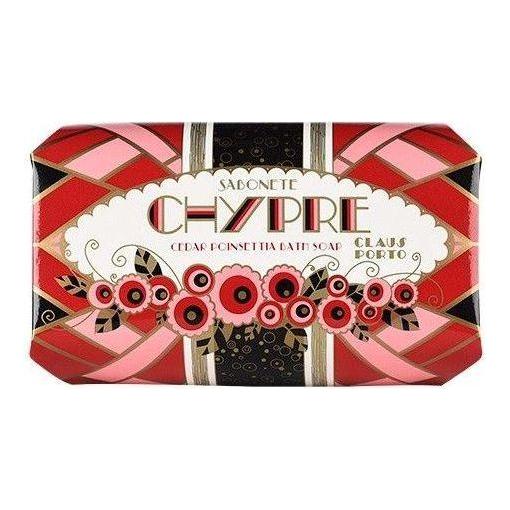 Claus Porto Chypre Cedar Poinettia Mini Soap 1.7 Oz