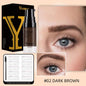 Brow Gel & 4-Prong Eyebrow Pen Set - Smudge-Proof & Water-Resistant for Long-Lasting, Natural-Looking Brows