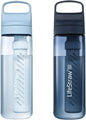 Lifestraw Go Series – Bpa-Free Water Filter Bottle for Travel and Everyday Use, Removes Bacteria, Parasites and Microplastics, Improves Taste, 22 Ounce, Nordic Noir