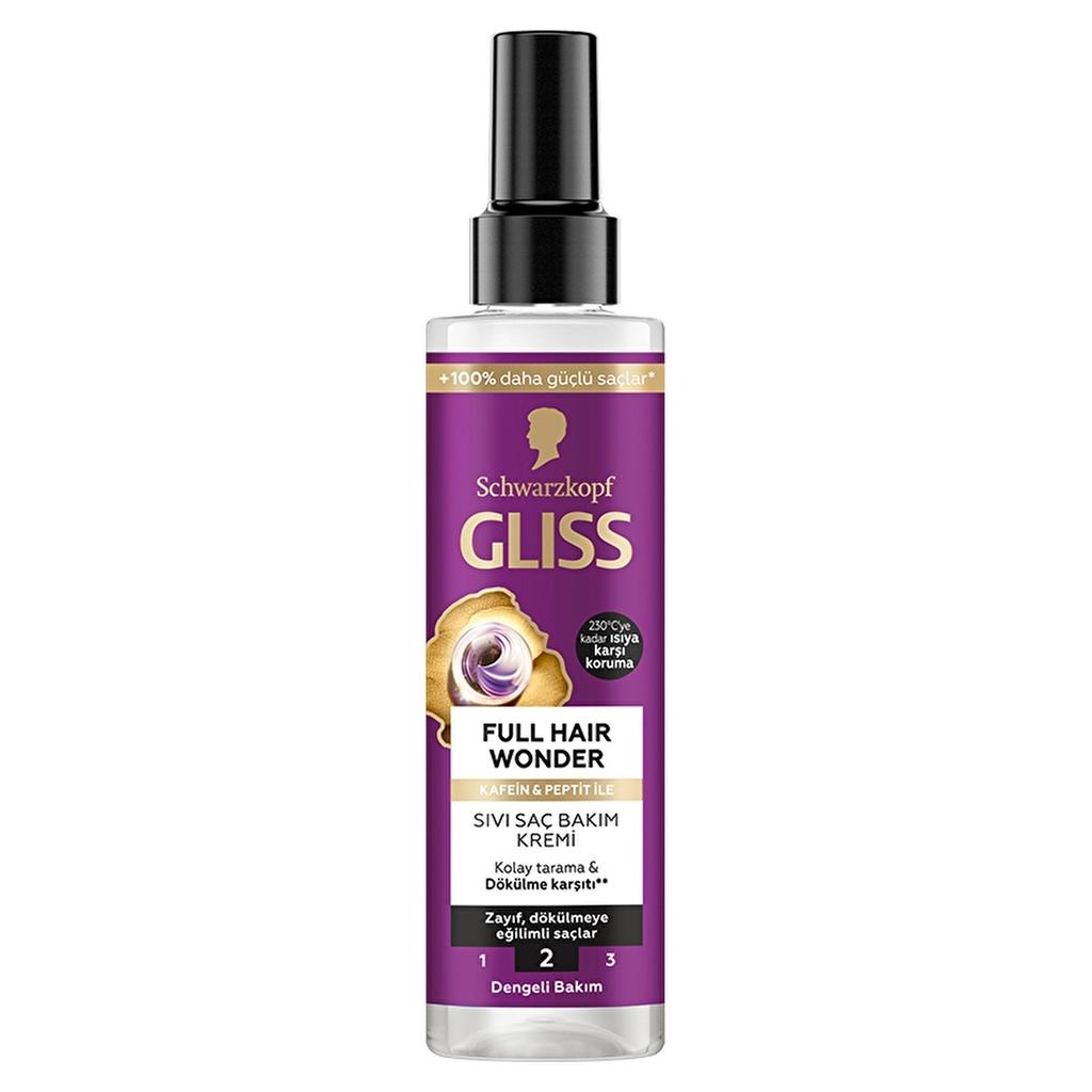 Gliss Full Hair & Liquid Silk Hair Conditioner Spray Set 2x200ml