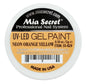 UV LED Neon Orange Gel Paint 0.18oz