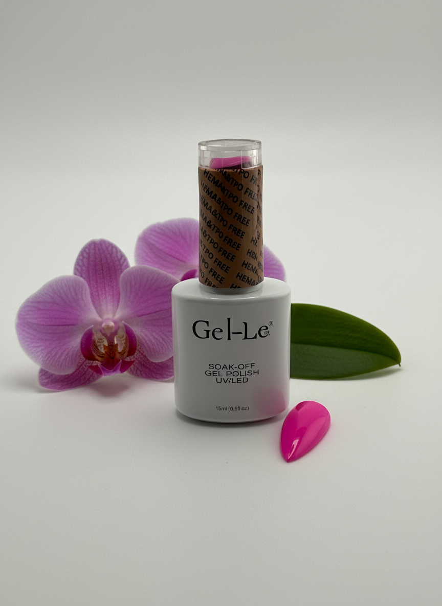 Gel-Le - Hema & TPO Free - HT05 - Pink Voltage