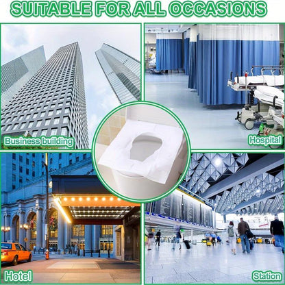 Disposable Toilet Seat Cover, 20Pcs/Set Portable Disposable Toilet Seat Cover, for Home & Hotel, Summer Gift, Toilet Supplies, Fall Decor