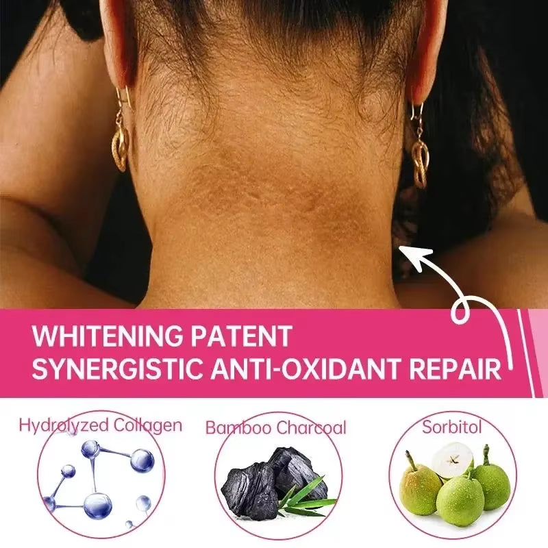 Collagen Milk Bleaching Face Body Cream Whitening Skin Moisturizing Lotion Lightening Care