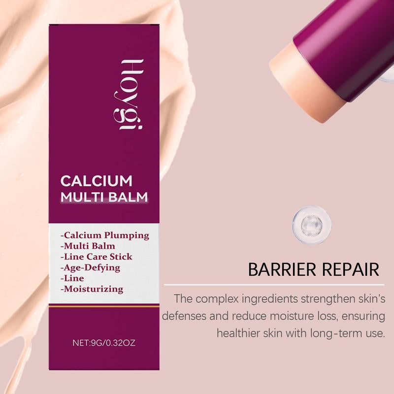 Buy 1 Get 1 Free Multi-Function Calcium Intense Volume Multi Balm, Anti-Aging, Sagging, Wrinkles Face Fix Eye Cream for Finelines Firming Pores Multi-Correction Skin Anti-Wrinkle Moisturizing Care Midlife Hydro Boost Hydrating Makeup Stick