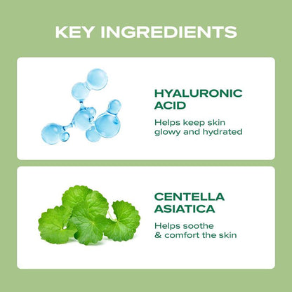 [Blanc Nature Official Shop] Calming Serum for Face, Soothing & Hydrating Facial Serum for Sensitive Skin, Lightweight Daily Care with Hyaluronic Acid, Centella Asiatica & Panthenol, Korean Skincare for Glass Skin, 1.01 Fl Oz