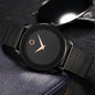 A Stylish Women'S Quartz Watch with a Mesh Strap - Featuring a Golden round Dial, Fashionable Zinc Alloy Strap and Case, a Casual Decorative Accessory, Perfect as a Ramadan Gift or a Present for Mom.