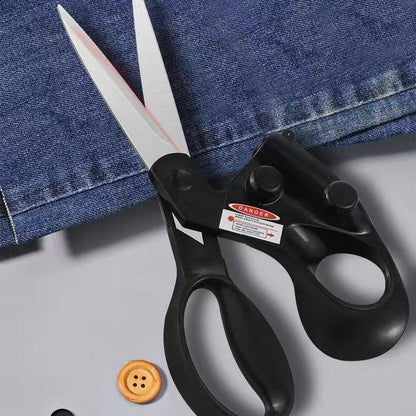 Infrared Laser Cutting Scissors Multi-Purpose Stainless Steel Laser Beam Positioning for Clothing Sewing & Fabric Cutting with Line Head Design