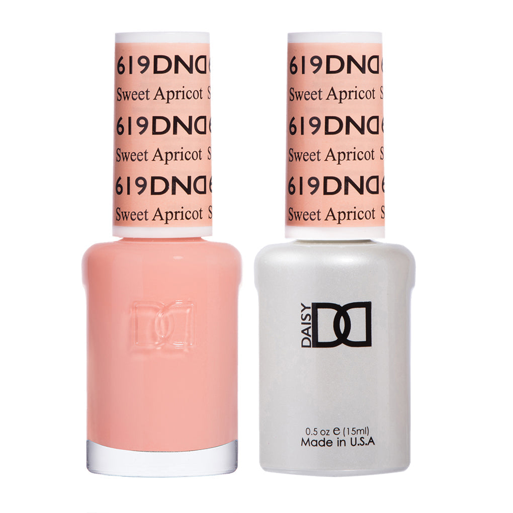 Sweet Apricot #619 - DND Gel Duo