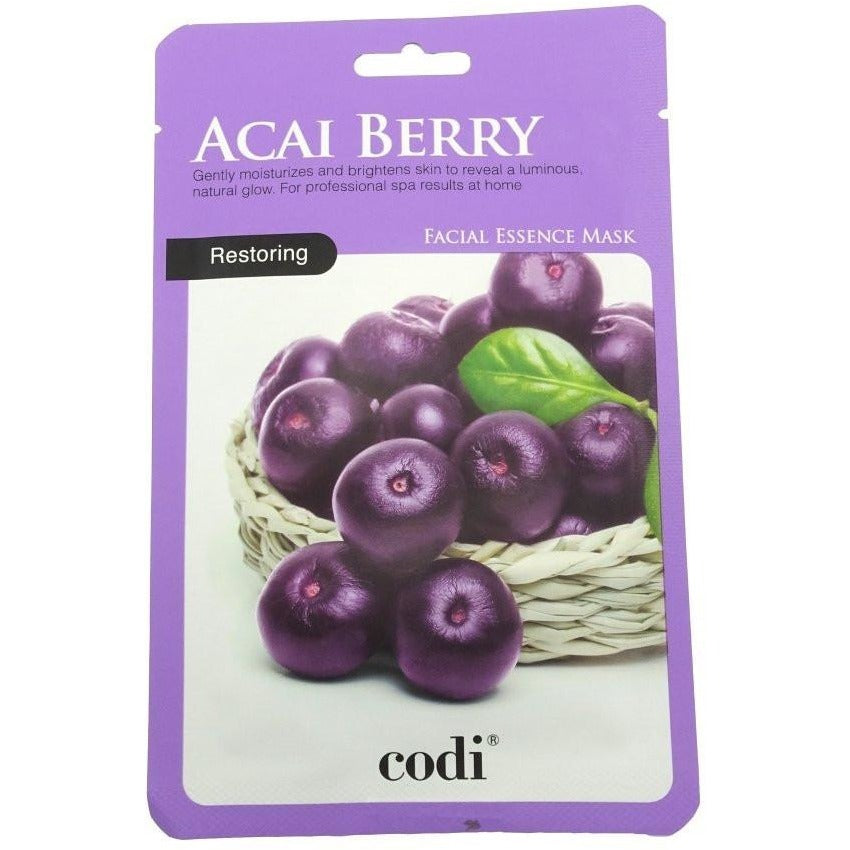 Codi - Facial Essence Sheet Mask - Acai Berry