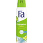 Fa Caribbean Wave Lemon Scent Deodorant  48h Freshness with Antibacterial Effect 150 ml