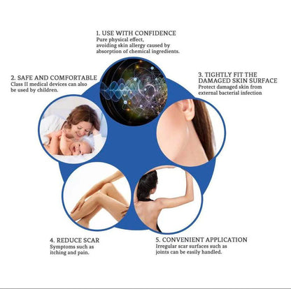 Professional Scar Removal Gelsadvanced Silicone Scar Removal Cream Forburn Acne Old Scar Removal Cream for Face &Body Fades Dark Scars Al Naturalingredientsgentle Formula