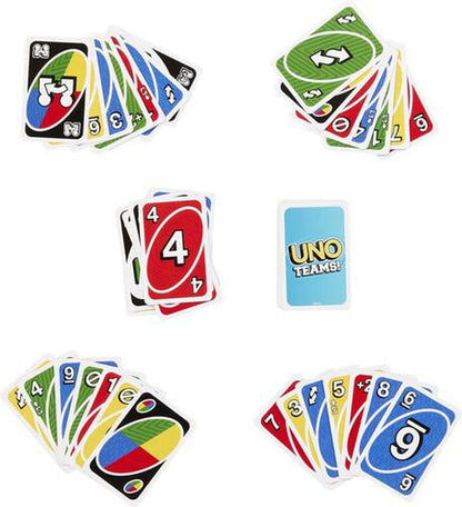 Mattel Games - UNO: Teams [COLLECTIBLES] Card Game, Table Top Game