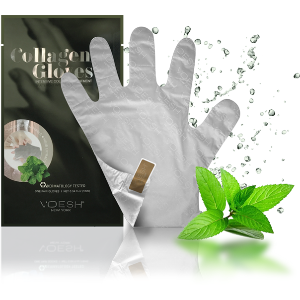 Voesh Collagen Gloves - Peppermint