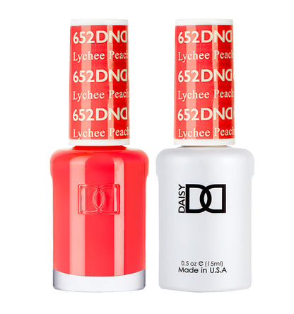 Lychee Peachy #652 - DND Gel Duo