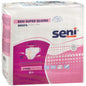 Seni Super Quatro Adult Incontinence Brief XL Heavy Absorbency Breathable / Overnight, S-XL08-BQ1, Severe