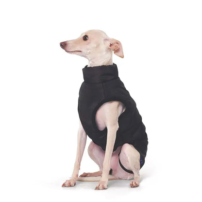 M-Pets Gentle Dog Winter Jacket Waterproof Black & Blue XLarge