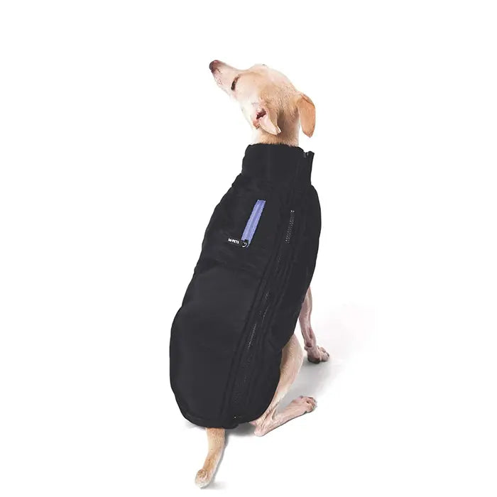 M-Pets Gentle Dog Winter Jacket Waterproof Black & Blue XLarge