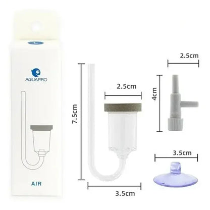 Aquapro Nano Air Difuzor Large Air Stone with Fine Control Valve
